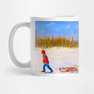 Fetching Christmas Tree Mug